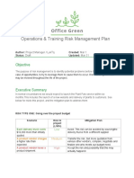 3 - Activity Template - Risk Management Plan