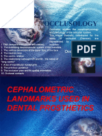 Ocluzologie - Curs Cefalometrie Eng