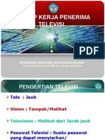 Prinsip Kerja Penerima Televisi