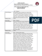 Course Description - Computer Engineering