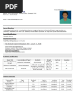 MD Khasrul Alam Mir CV