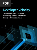 Developer Velocity