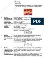 Med Surg I Quiz 2 Oncology