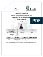 Pia Evidencia Politicas de Seguridad