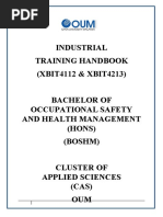 1 - Industrial Training Handbook BOSHM - v1