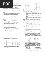 SUMMATIVE TEST NO.1 Math 10 Second Quarter 2022-2023