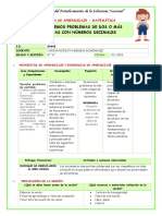 Ses-Jueves-Mat-Resolvemos Problemas de Dos o Más Etapas Con Números Decimales