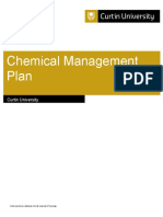 Chemical Management Plan