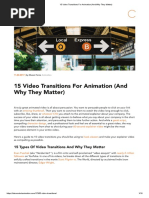 15 Video Transitions For Animation (And Why They Matter)