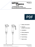 CP30 Conductivity Probe: Installation and Maintenance Instructions