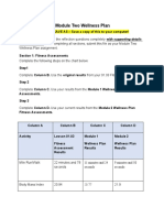 Module - Two - Wellness - Plan Module 2