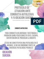 Protocolo Conducta Autolesivaideación Suicida