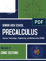 Precalculus Module Conic Sections