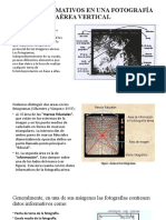 Datos Informativos en Una Fotografía Aérea Vertical