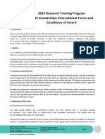 2023 Terms and Conditions RTP International