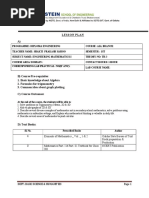 641501engineering Math-1 Lesson Plan