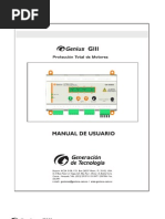 Manual de Usuario Supervisor Trifasico Integral GENTECA GIII+