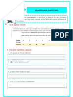 Act. Matematica Relacionamos Magnitudes