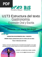 U1T3 Estructura Del Texto