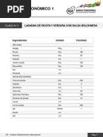 Prof Gastr 1 - Pastas - Clase 2