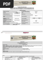 Planeación Didáctica