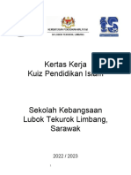 Kertas Kerja Program Kuiz Islam