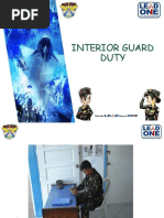 Interior Guard Duty