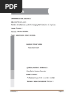 Gustavo Chay 20006983 Empresas 1 Tarea 5 Semana 6