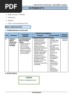 3° Grado - Actividad Del 14 de Noviembre