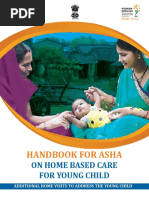 Handbook For ASHA On Home Based Care For Young Child-English