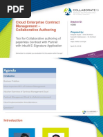 Cloud Enterprise Contract Management - Collaborative Authoring - PPT