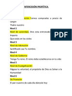 Intercesión Profética 10 Niveles de Oración