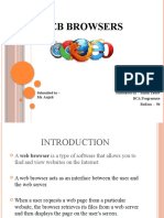 WEB BROWSERS PPT Main