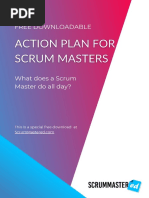 Action Plan For Scrum Masters - 2022 - ScrumMastered