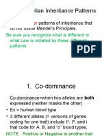 Nonmendelian Inheritance Patterns p-1