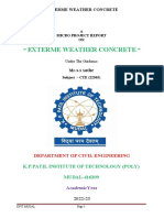 Extreme Weather Concrete (CTE)