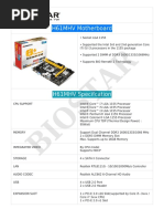 Biostar H61MHV Spec