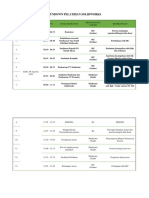 Rundown Pelatihan