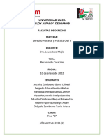 2P - Caso Práctico 2 - RECURSO CASACION