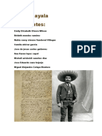 Plan de Ayala Documento para Descargar