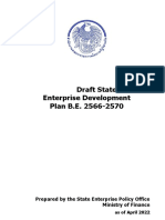 Draft State Enterprise Development Plan B.E. 2566-2570