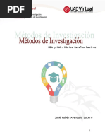 Tipos de Metodologia