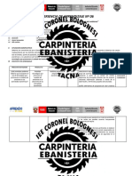 Experiencia de Aprendizaje #06 - Ept Carpinteria 2021 - 5ºsec