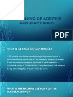 Additive Manufacturing