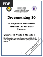 TLE-HE-10 Q2 W3 Mod3 Dressmaking