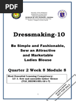 TLE-HE-10 Q2 W8 Mod8 Dressmaking