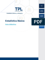 Guía Didáctica Estadistica Basica