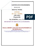 Aircraft Maintenance Engineering