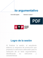 S09. s1 - El Texto Argumentativo