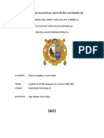 Informe Variables Agregadas Del PBI Con Retrasos 1994-2022